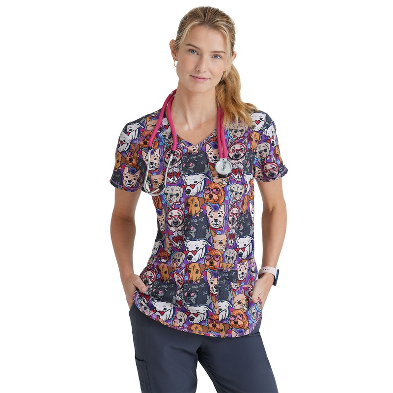 Women's Wrinkle Release Top - SKT021 - Part Of The Family