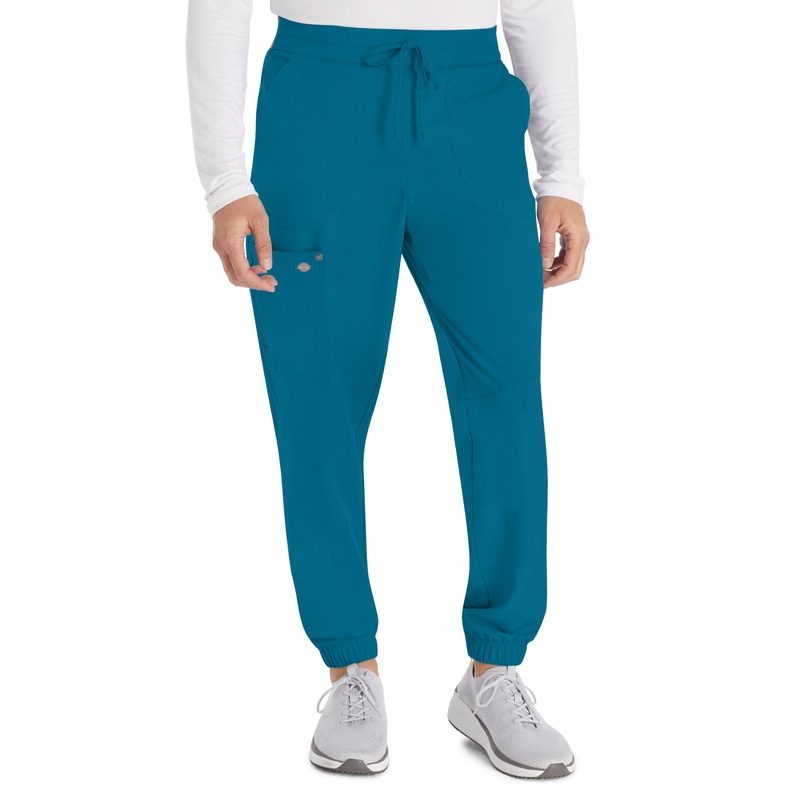 Men's 6-Pocket Mid Rise Pant - DK217 - Caribbean Blue