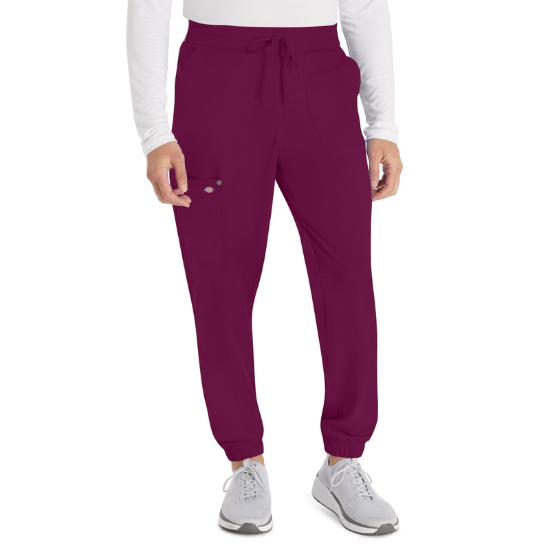 Men's 6-Pocket Mid Rise Pant - DK217 - Wine