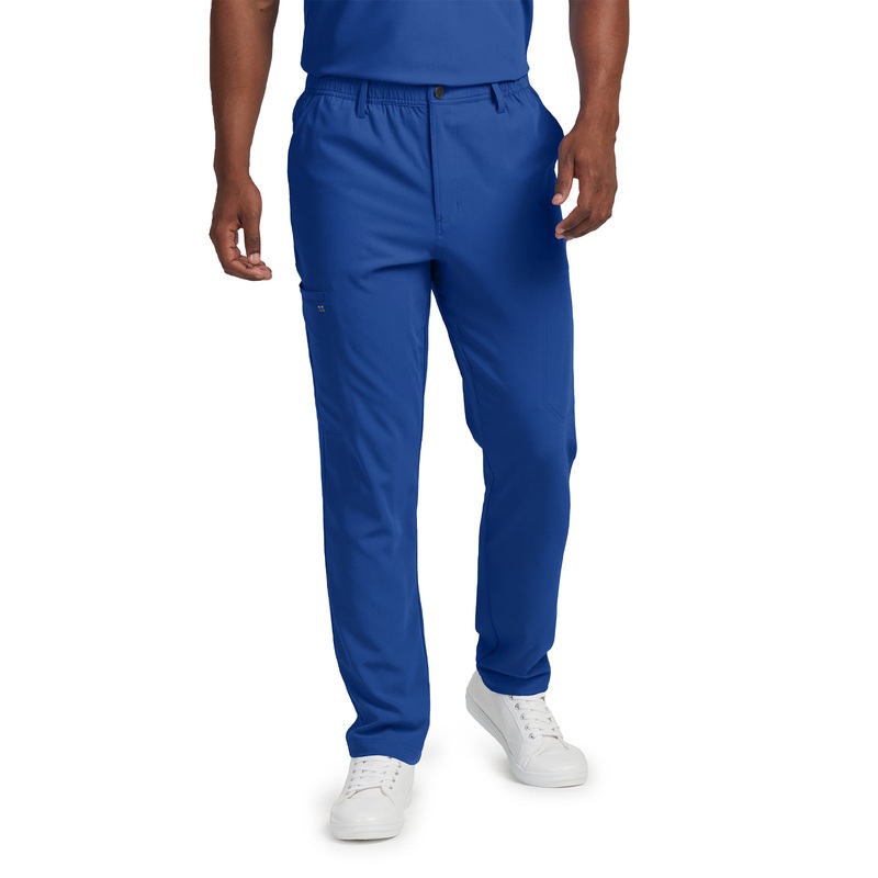 Men's 7-Pocket Tapered Leg Cargo Pant - WB418 - Royal
