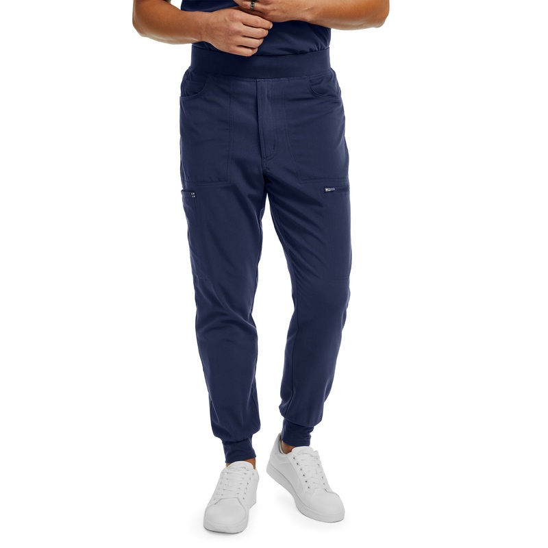 Men's Cargo Jogger Pant - WB417 - Navy