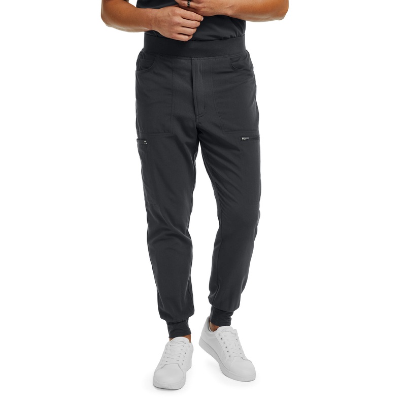 Men's Cargo Jogger Pant - WB417 - Pewter