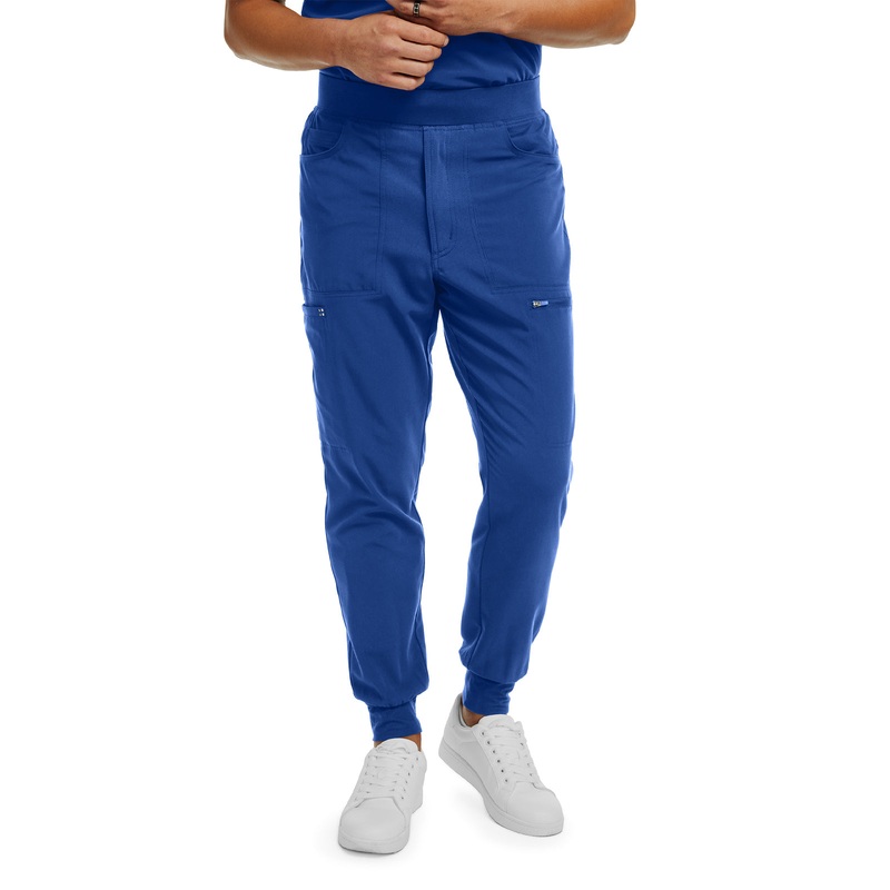 Men's Cargo Jogger Pant - WB417 - Royal
