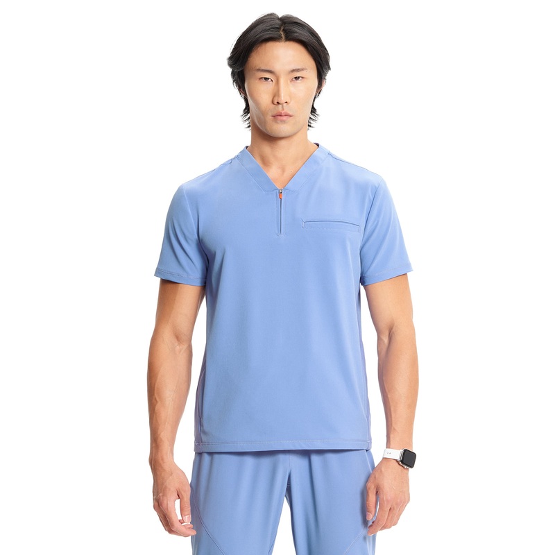 Men's V-Neck Top - IN702A - Ciel