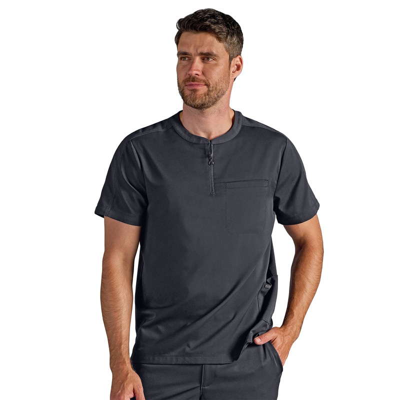Men's Victor Quarter-Zip Top - 605A - DPewter