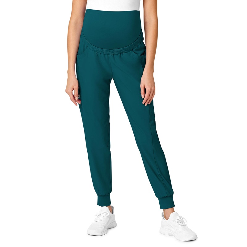 Women's Seven-Pocket Maternity Jogger Pant - 5455 - Caribbean