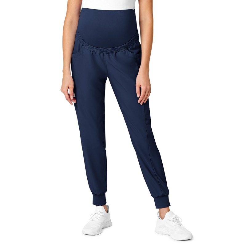 Women's Seven-Pocket Maternity Jogger Pant - 5455 - Navy