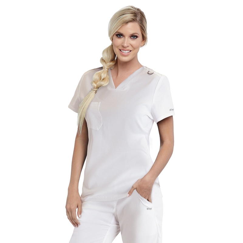 Women's Tuck-In Top - GVST028 - White