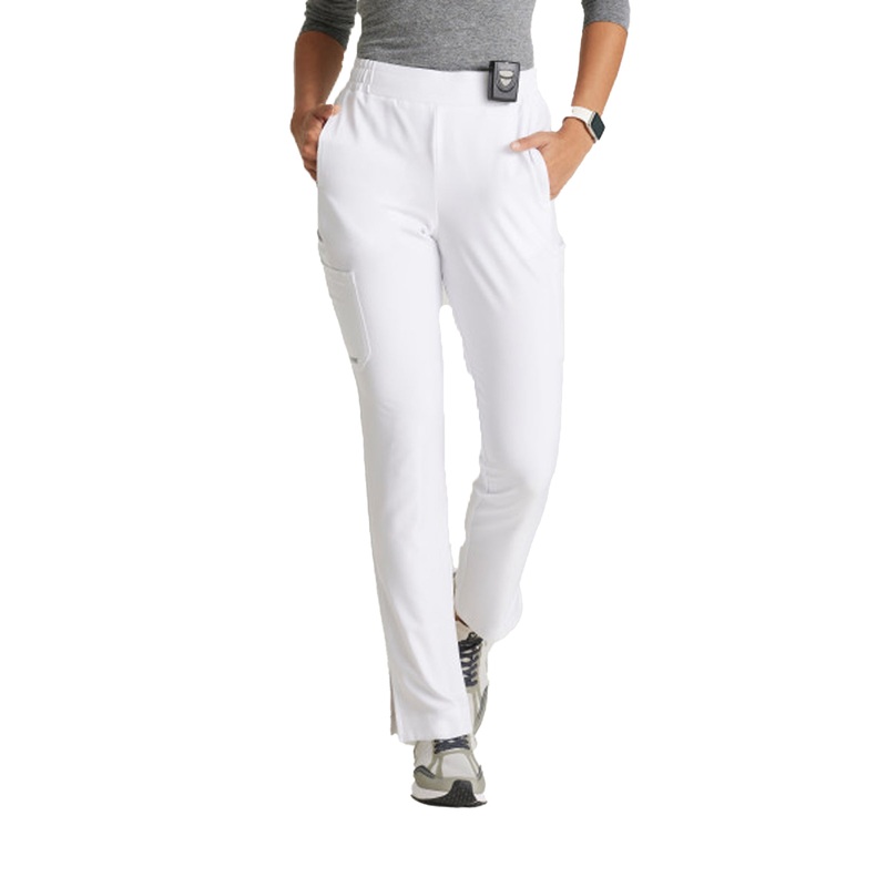 Women's Six-Pocket Tapered Leg Cosmo Pant - GSSP627 - White