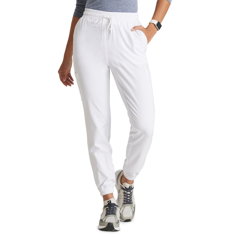 Women's Six-Pocket Terra Jogger Pant - GSSP625 - White