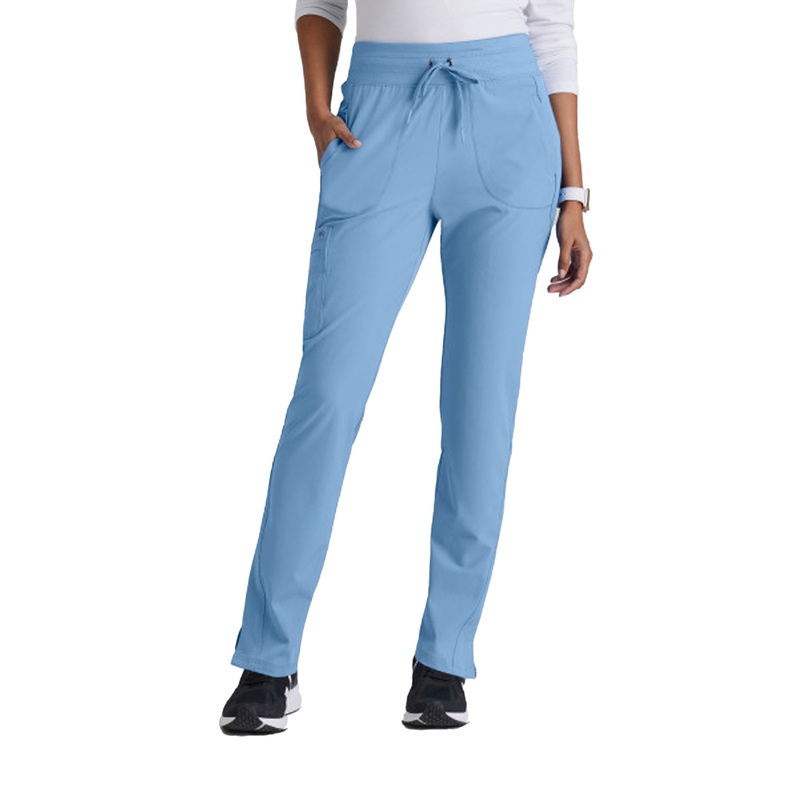 Women's Yoga-Style Uplift Pant - BOP597 - Ciel Blue