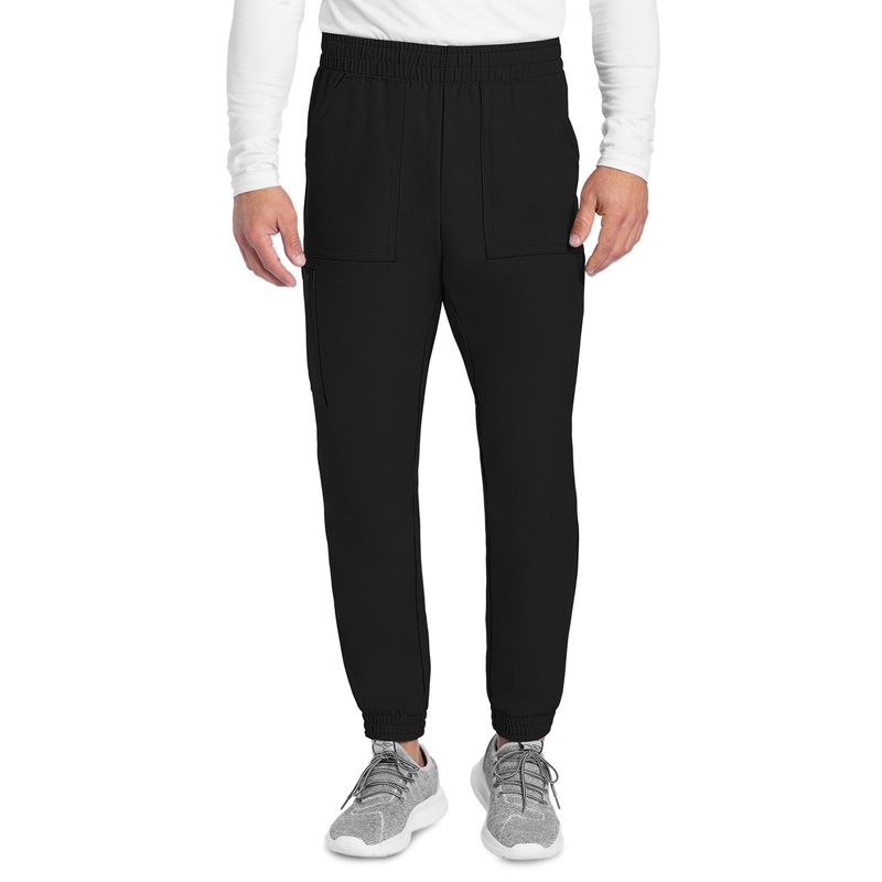 Men's 4-Pocket Mid Rise Jogger Pant - CK278A - Black