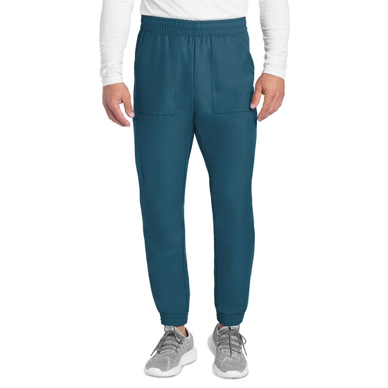 Men's 4-Pocket Mid Rise Jogger Pant - CK278A - Caribbean Blue