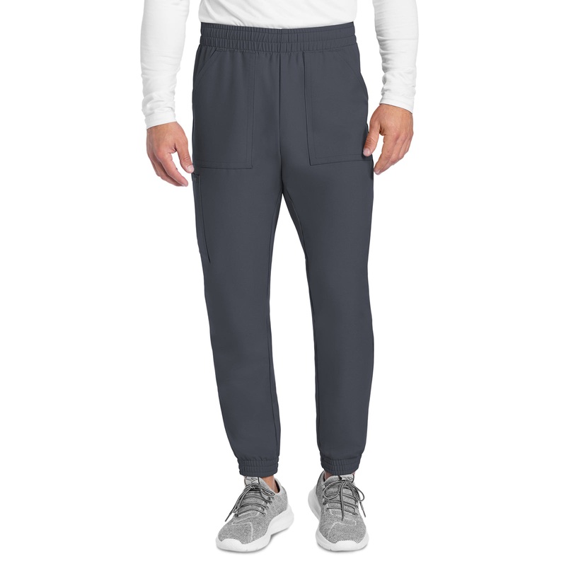 Men's 4-Pocket Mid Rise Jogger Pant - CK278A - Pewter