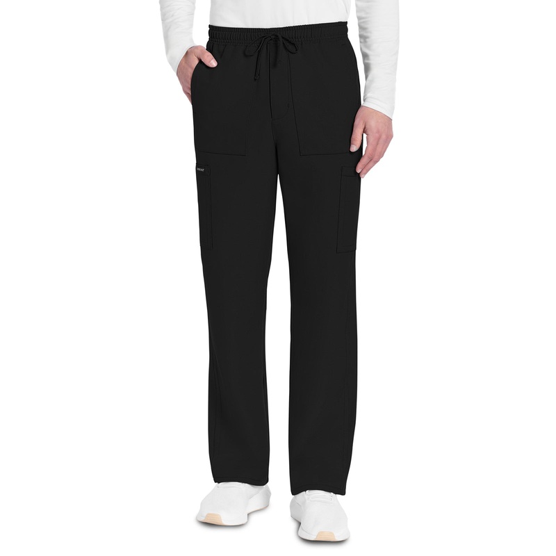 Men's 6-Pocket Straight Leg Pant - CK279A - Black