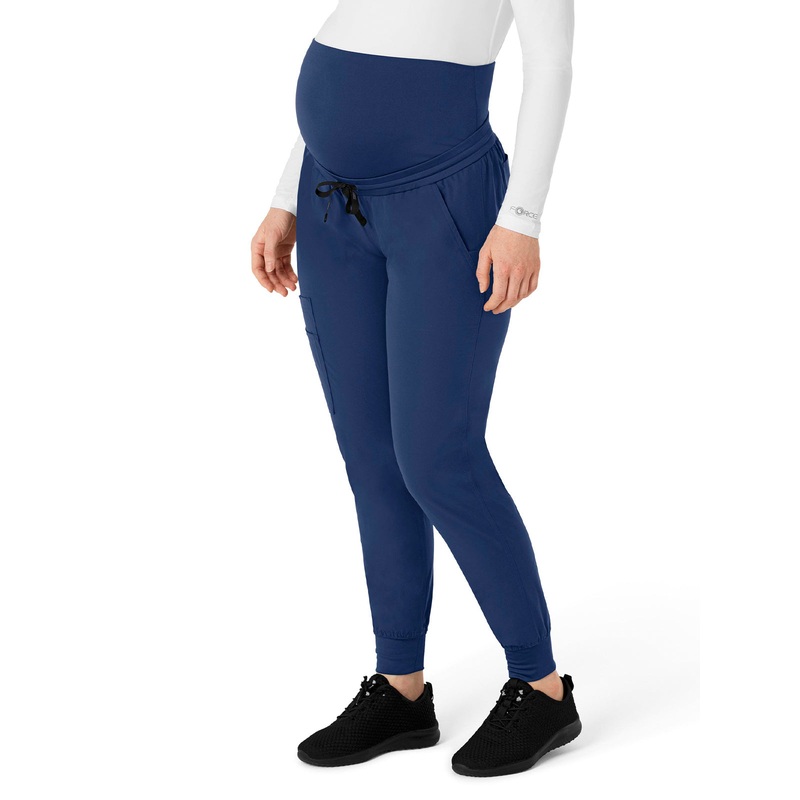 Women's Seven-Pocket Maternity Jogger Pant - C54113 - Navy