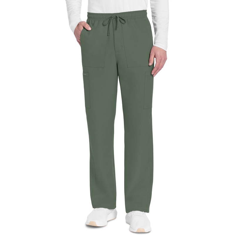 Men's 6-Pocket Straight Leg Pant - CK279A - Olive