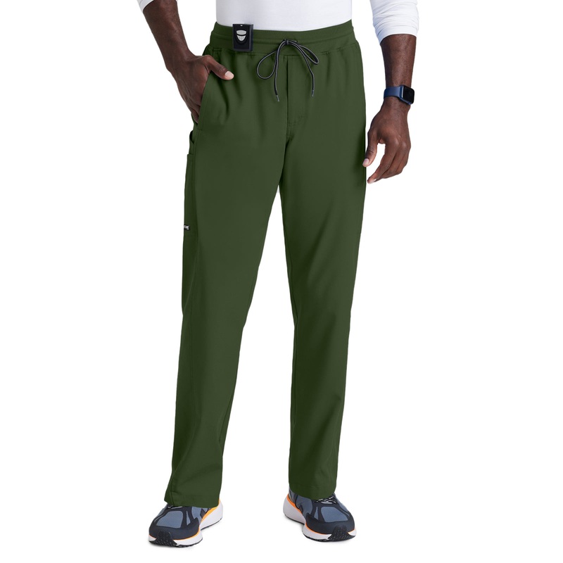 Men's 6 Pocket Straight Pant - GRSP617 - Olive