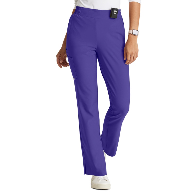 Women's Six-Pocket Tapered Leg Cosmo Pant - GSSP627 - New Grape