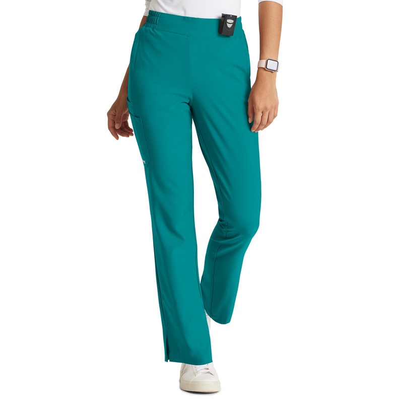 Women's Six-Pocket Tapered Leg Cosmo Pant - GSSP627 - Teal