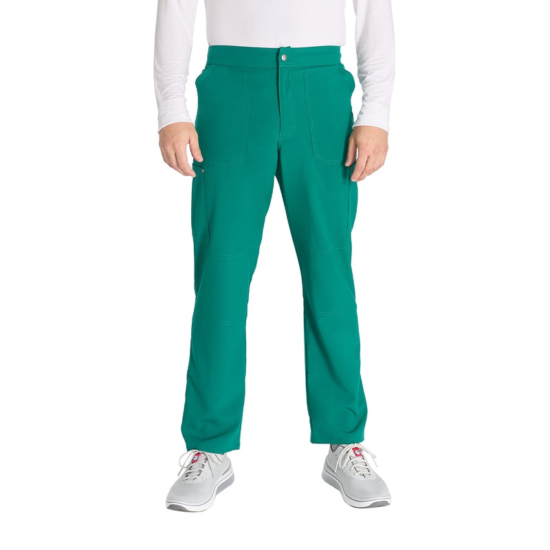 Men's 4-Pocket Zip Fly Pant - DK216 - Hunter Green