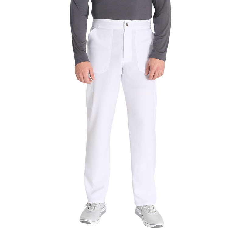 Men's 4-Pocket Zip Fly Pant - DK216 - White