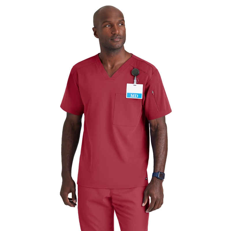 Men's Murphy Top - GRST079 - Maple Red