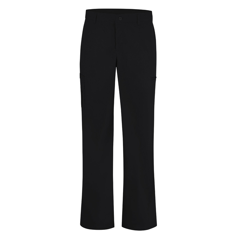 Women's Premium Relaxed Fit Twill Cargo Pant - FP23 - Black
