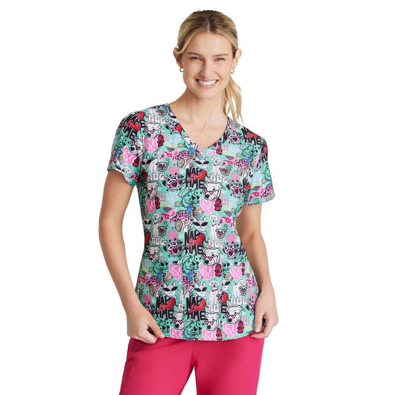 Women's Wrinkle Release Top - SKT021 - Pet Party