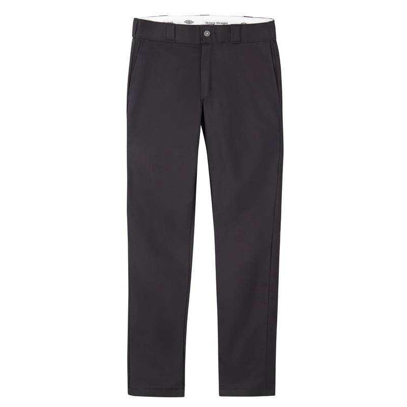 Men's Industrial FLEX Skinny Straight Fit Work Pant - P801 - Black