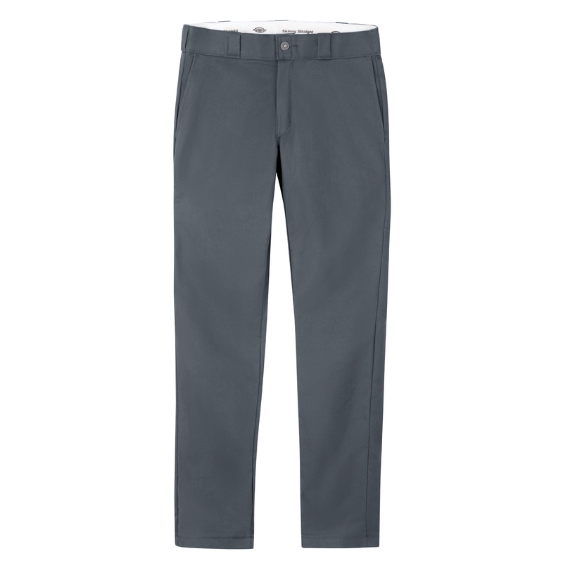 Men's Industrial FLEX Skinny Straight Fit Work Pant - P801 - Charcoal