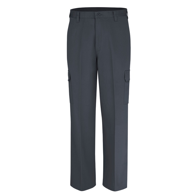Men's Loose Fit Twill Cargo Pant - 2321 - Rinsed Charcoal
