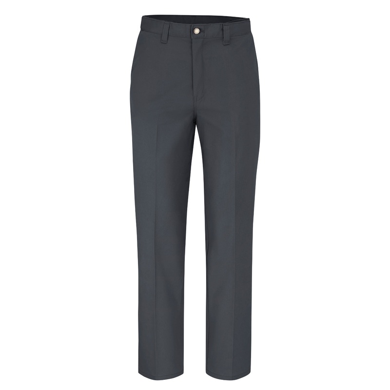 Men's Premium Industrial Flat Front Comfort Waist Pant - LP70 - Dark Charcoal