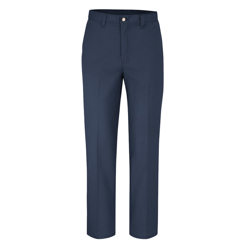 Men's Premium Industrial Flat Front Comfort Waist Pant - LP70 - Dark Navy