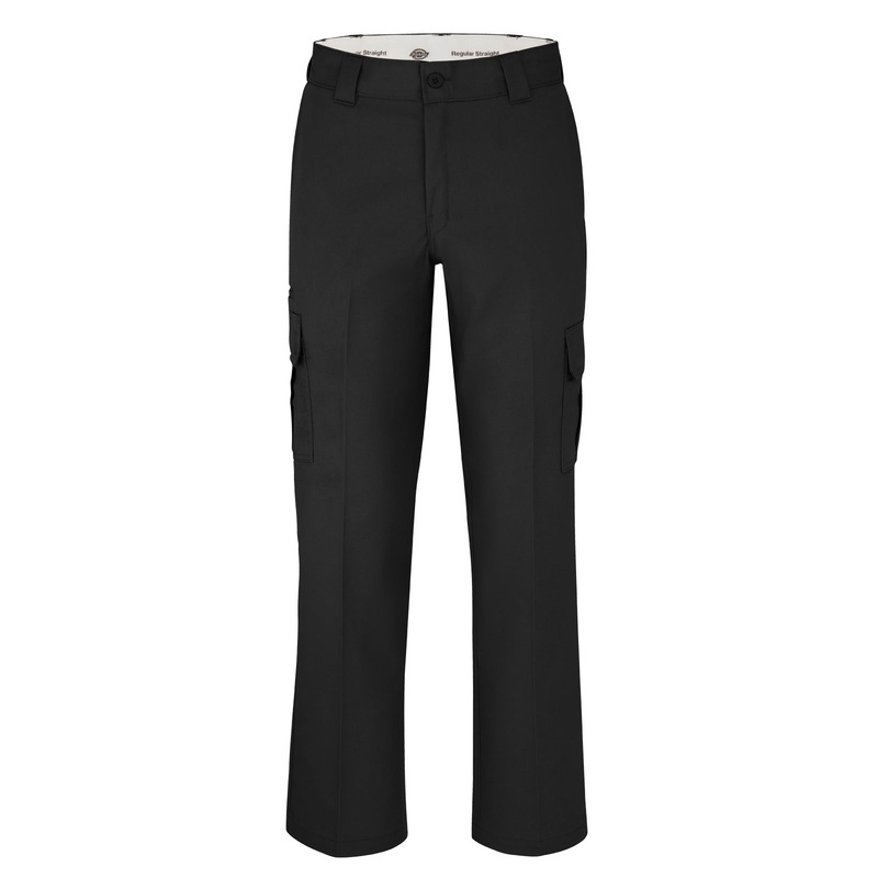 Men's Regular Fit Cargo Pant - WP95 - Black