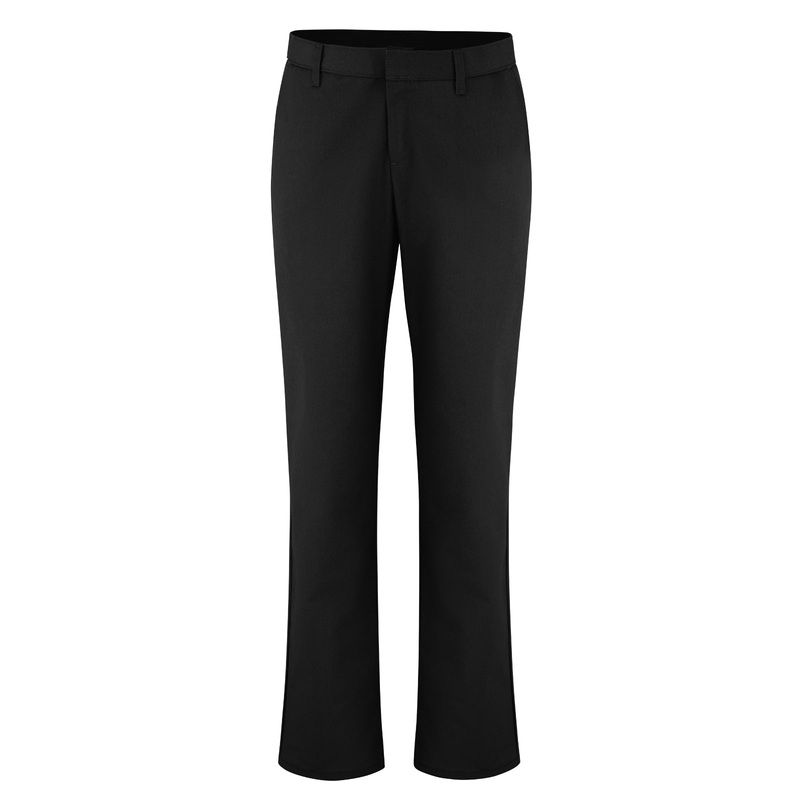 Women's Industrial Flat Front Pant - FP92 - Black