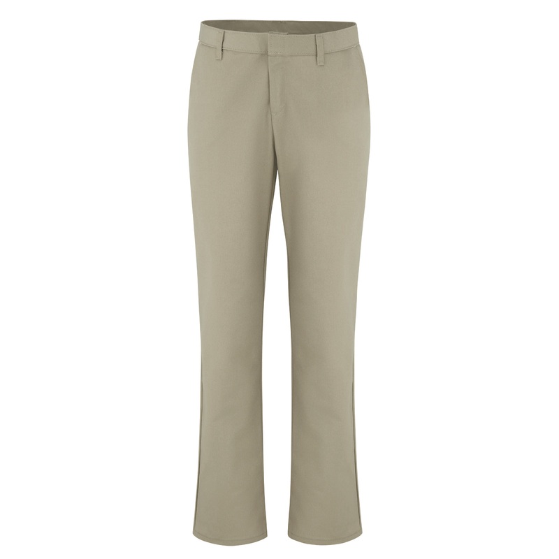 Women's Industrial Flat Front Pant - FP92 - Desert Sand