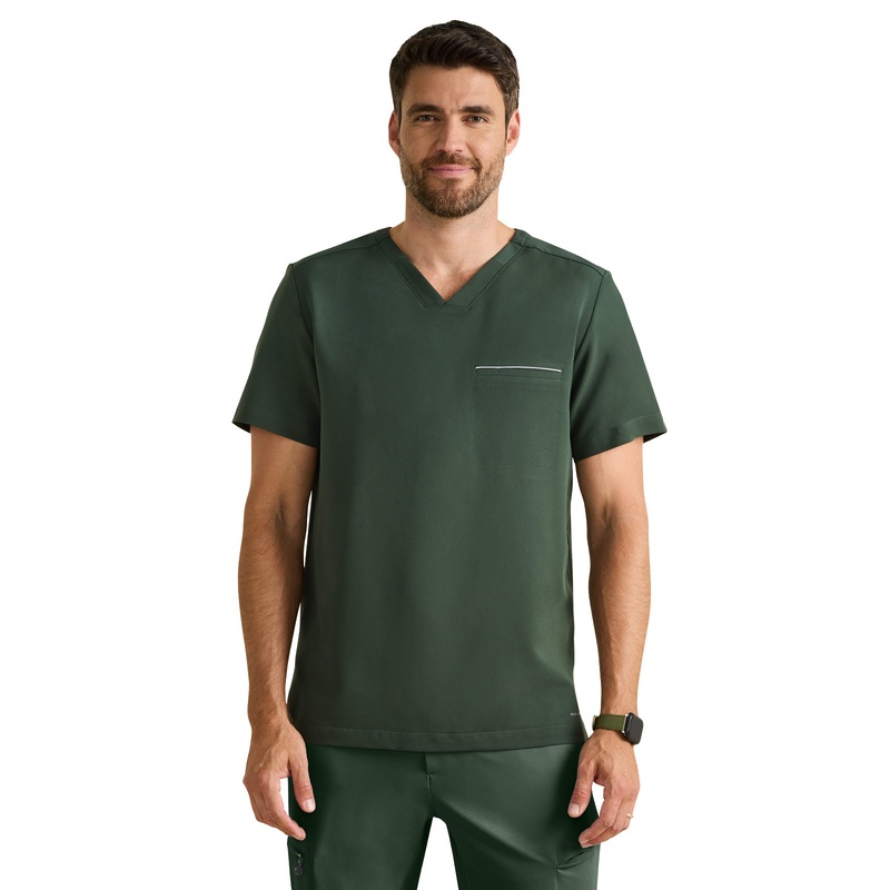 Men's 1-Pocket Spencer Moisture Wicking Top - 2381 - Dark Pine