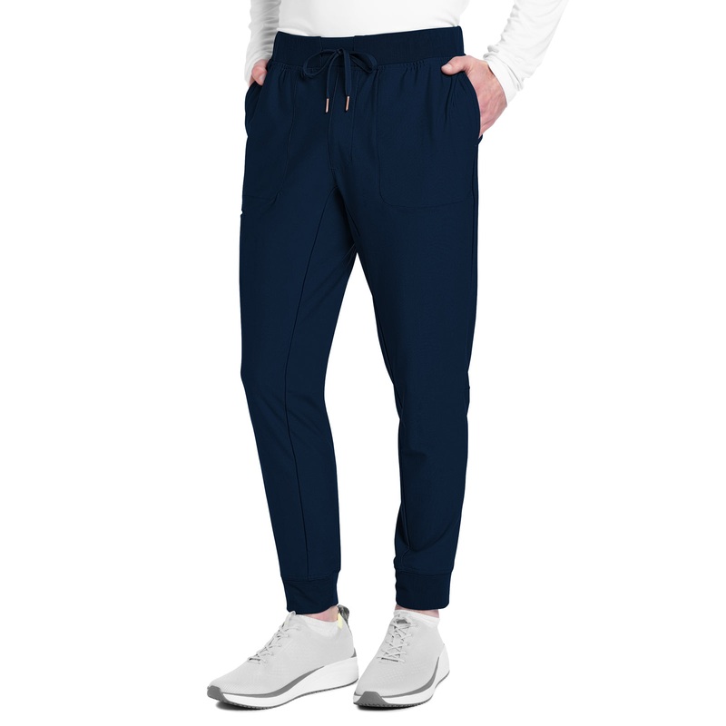 Men's 4-Pocket Mid Rise Jogger Pant - CK112 - Navy