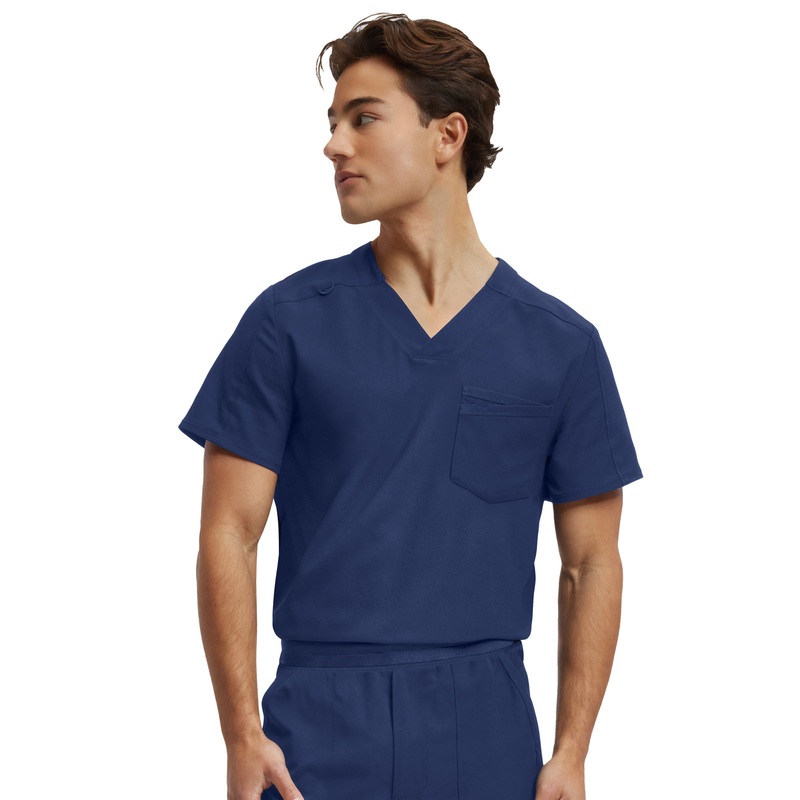 Men's Tuck-In V-Neckline Top - WT150 - Navy