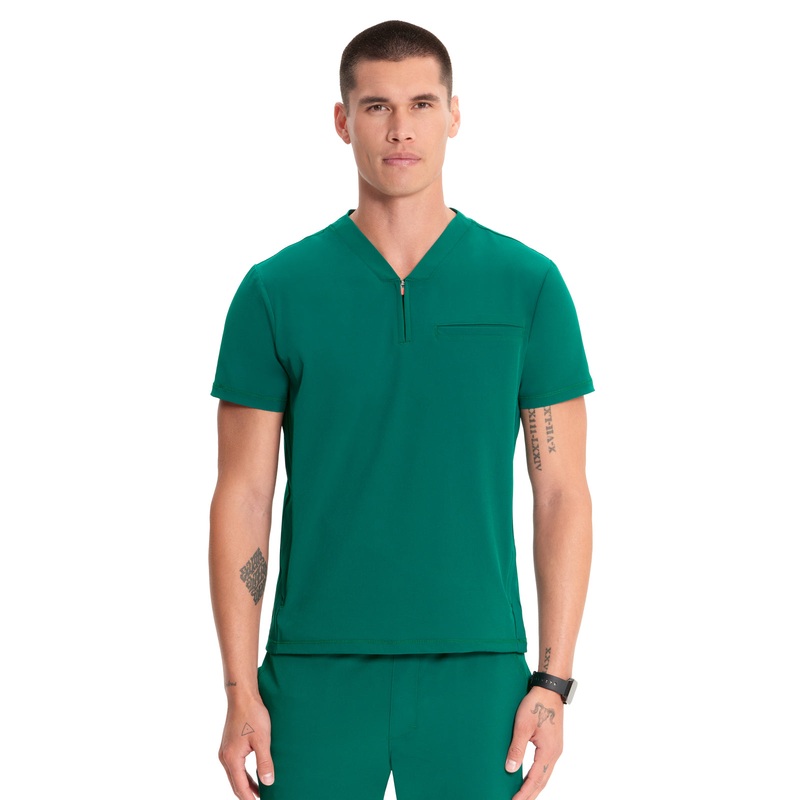 Men's V-Neck Top - IN702A - Hunter