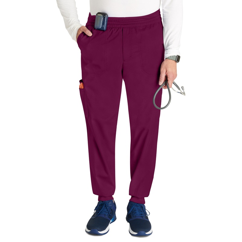 Men's 6-Pocket Jogger Pant - WW251 - Wine