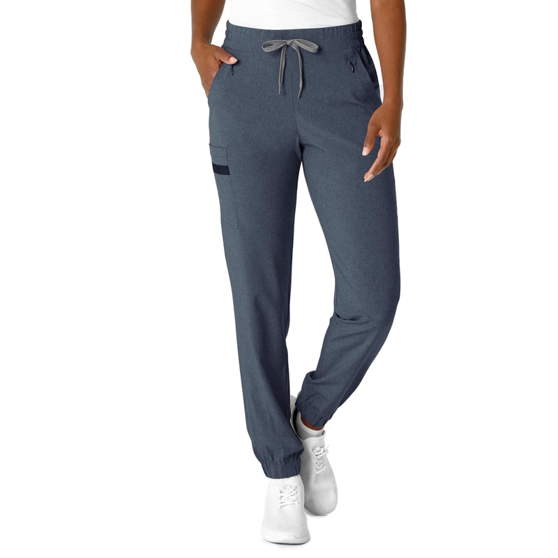Women's Seven-Pocket Jogger Pant - 5234 - Navy Heather