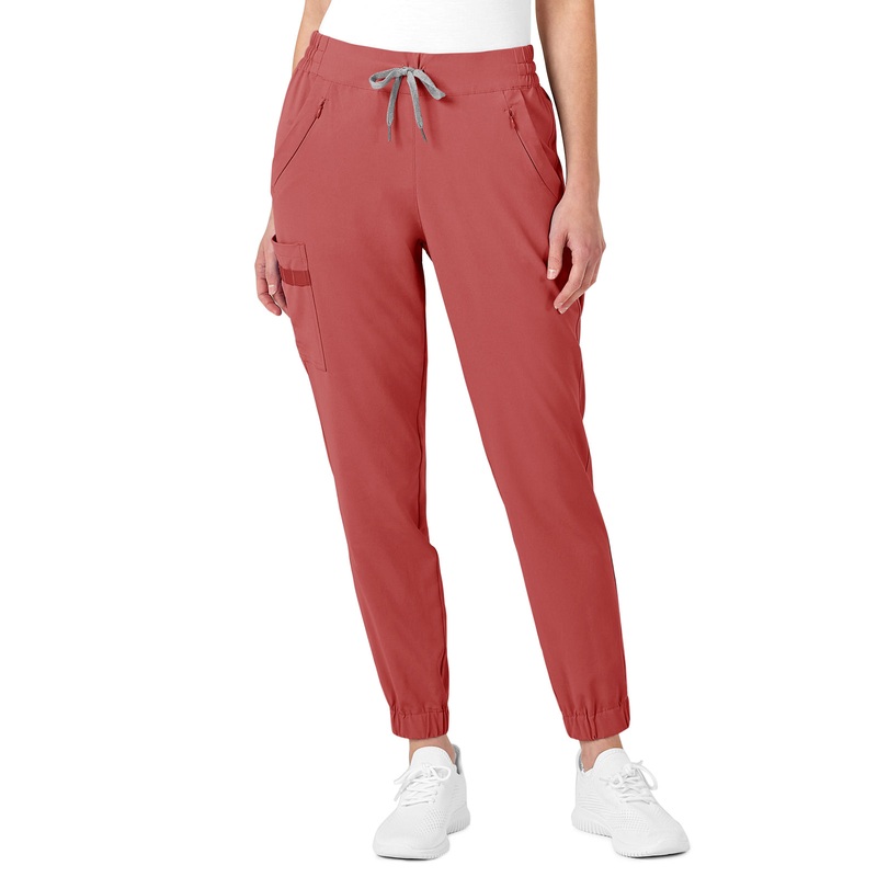 Women's Seven-Pocket Jogger Pant - 5234 - Mineral Red