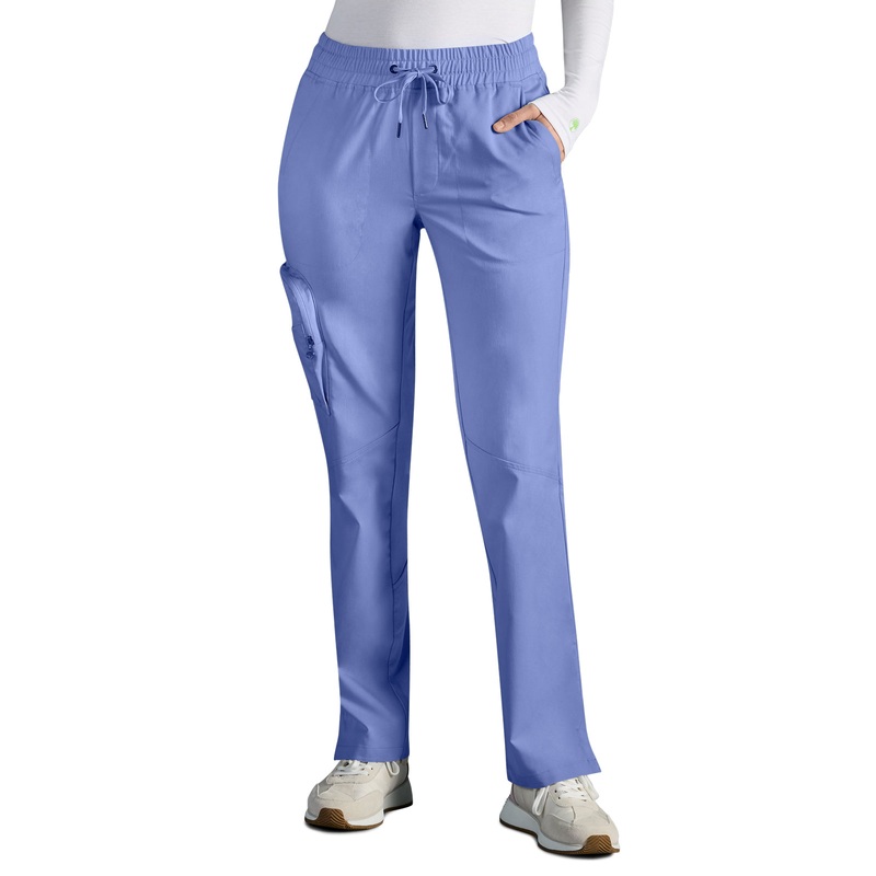 Women's Veronica Drawstring Straight Leg Pant - 004A - Dciel