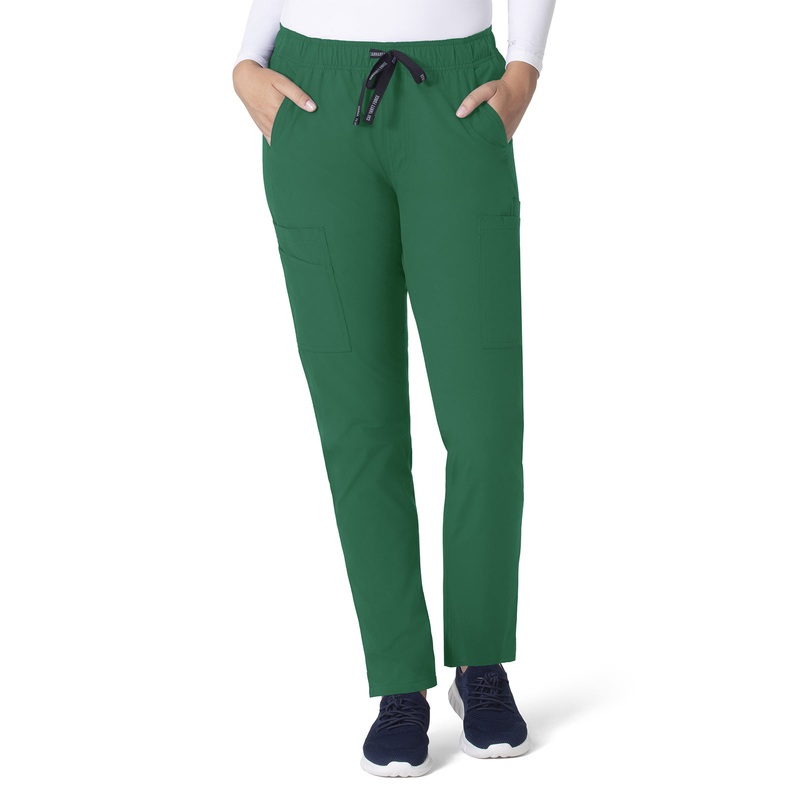 Women's Nine-Pocket Modern Fit Straight Leg Pant - C51213 - Hunter