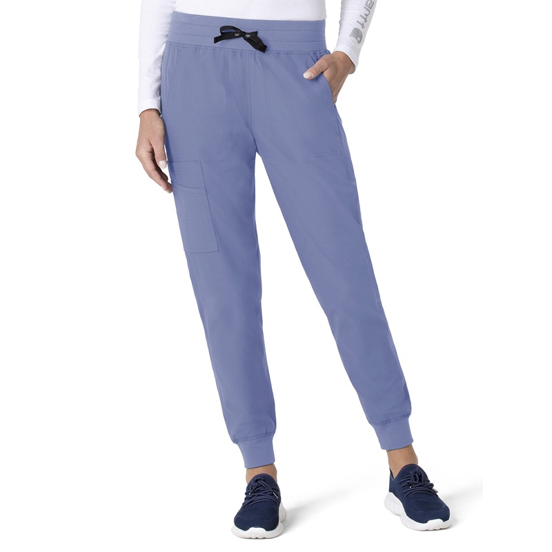 Women's Seven-Pocket Modern Fit Jogger Pant - C51113 - Ceil Blue