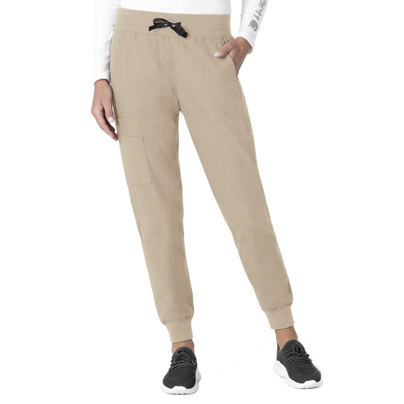 Women's Seven-Pocket Modern Fit Jogger Pant - C51113 - Khaki