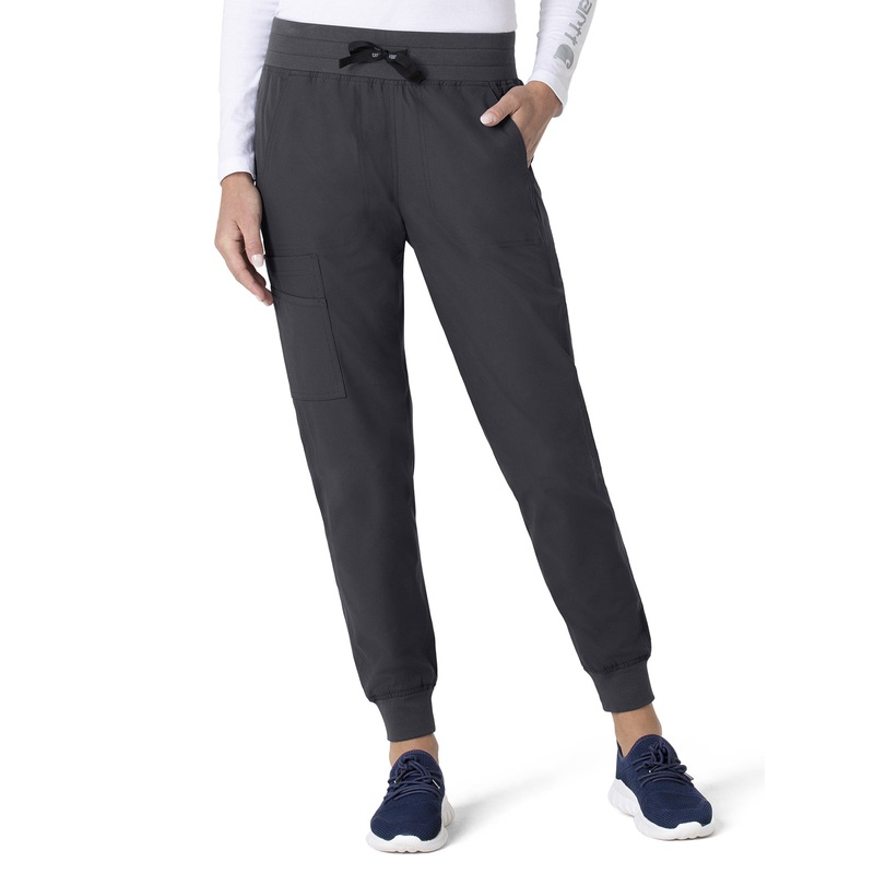 Women's Seven-Pocket Modern Fit Jogger Pant - C51113 - Pewter