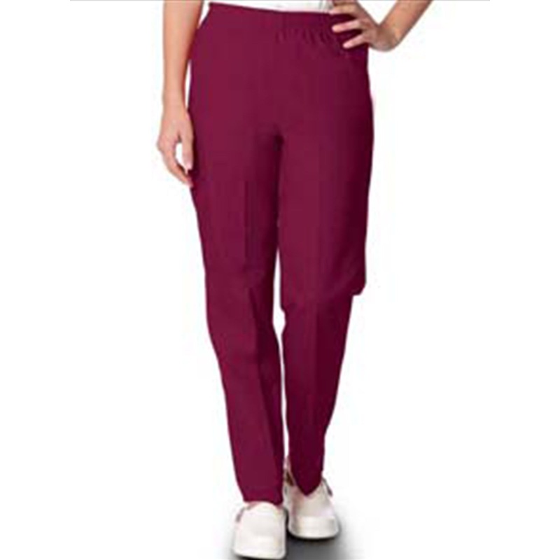 Women's Fashion Slacks Pant - 7064 - Burgundy